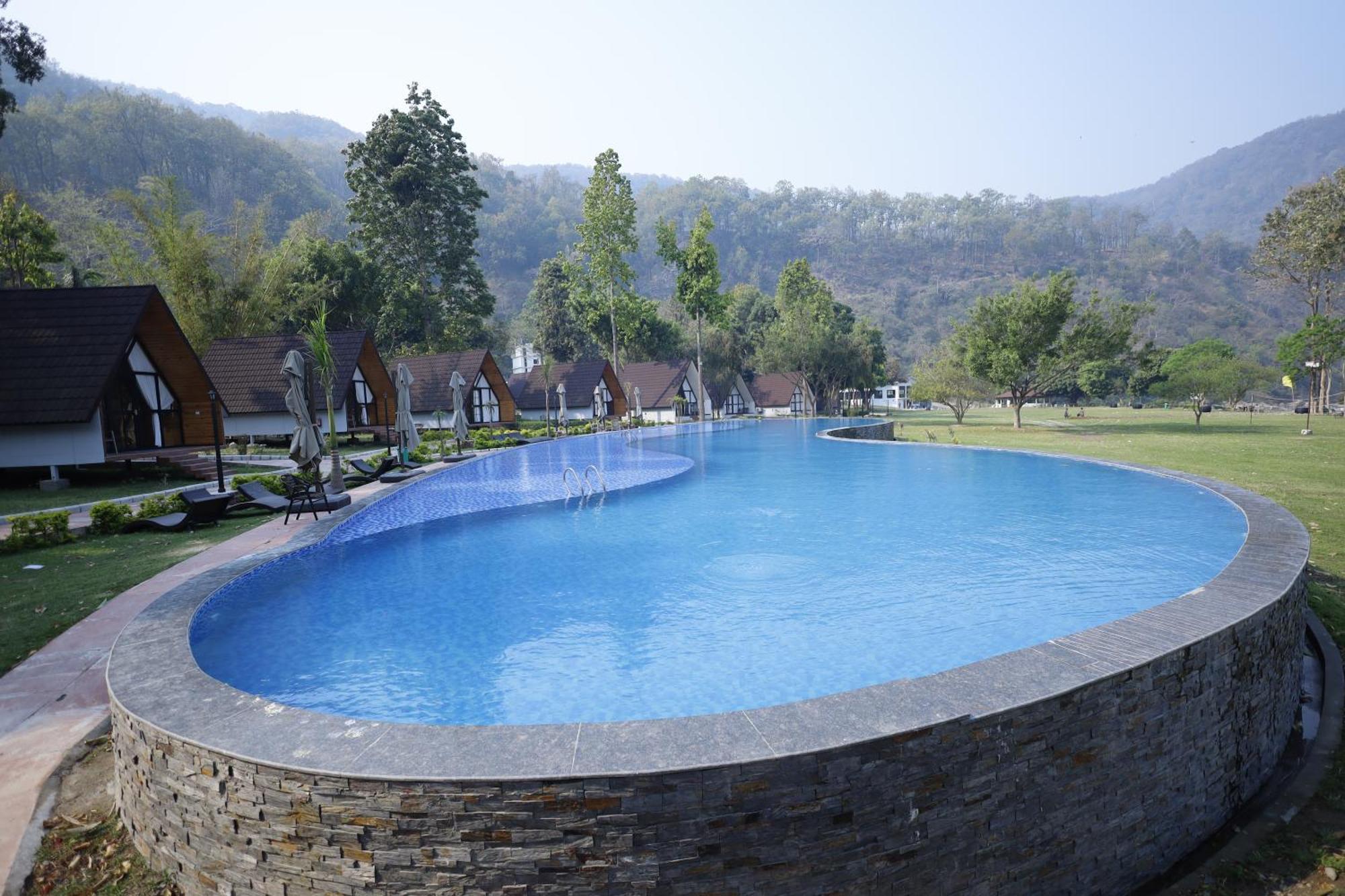 Welcomheritage Tarangi Ramganga Resort Marchula Exteriör bild